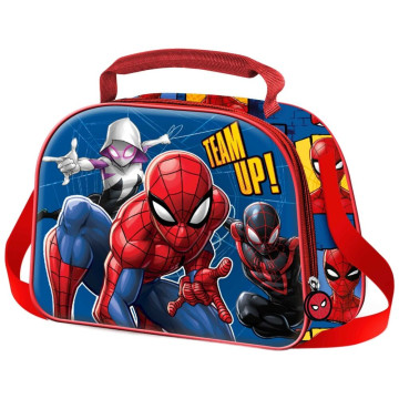 Sacola de lanche 3D Best Team Spiderman Marvel KARACTERMANIA - 1