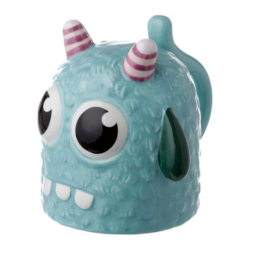 Caneca Monstro 3D Monsterz Azul 550ml PUCKATOR - 1