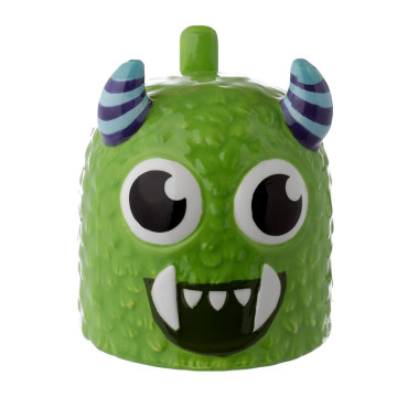 Caneca Monstro 3D Monsterz Verde 550ml PUCKATOR - 1