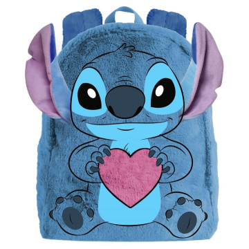 Mochila de Pelúcia Stitch Disney Heart KARACTERMANIA - 1