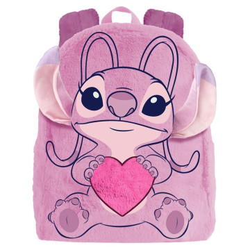 Mochila de Pelúcia Disney Stitch Angel Heart KARACTERMANIA - 1