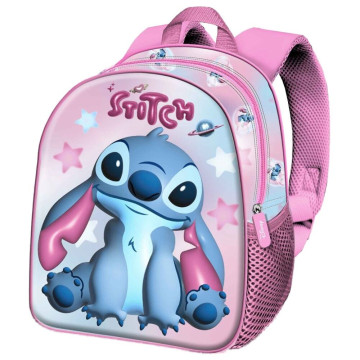 Mochila Cosmi Stitch Disney 3D 30cm KARACTERMANIA - 1