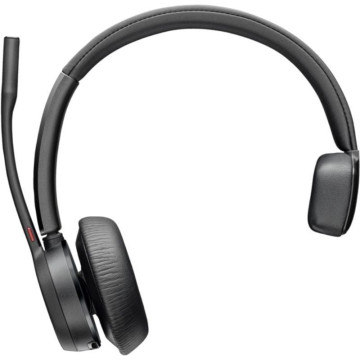 Fone de ouvido sem fio Poly Voyager 4310 para Microsoft Teams + adaptador BT700/ com microfone/ Bluetooth/ preto  - 1