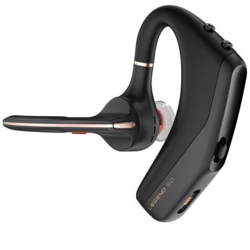 Fones de ouvido Bluetooth Poly Voyager Legend 50-M UC/ com estojo de carregamento/ bateria com duração de 10 horas/ preto  - 1