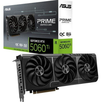 Placa de vídeo Asus Prime GeForce RTX 5060 Ti OC Edition/8 GB GDDR7 ASUS - 1