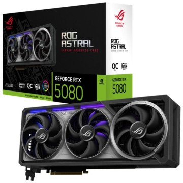 Placa de vídeo Asus ROG Astral GeForce RTX 5080 OC/ 16 GB GDDR7 ASUS - 1