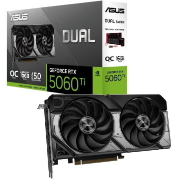 Placa de vídeo Asus Dual GeForce RTX 5060 Ti OC/ 16 GB GDDR7 ASUS - 1