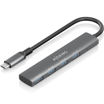Aisens A106-0540/ Hub USB Tipo C 3.0 4xUSB AISENS - 1