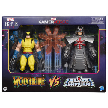 Blister 2 figuras Wolverine & Silver Samurai Gameverse Marvel Legends 15cm HASBRO - 1
