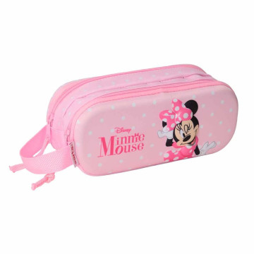 Estojo duplo 3D Minnie Disney SAFTA - 1