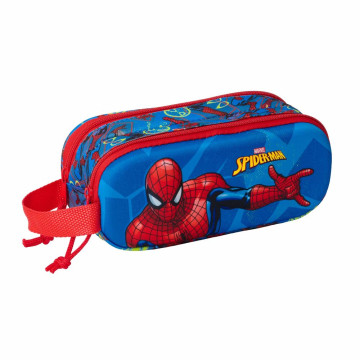 Estojo Duplo 3D do Homem-Aranha da Disney SAFTA - 1