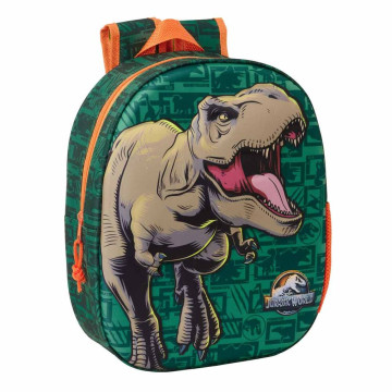 Mochila 3D Jurassic World 33cm SAFTA - 1