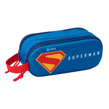 Estojo duplo 3D Superman DC Comics SAFTA - 1
