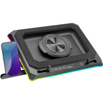 Suporte de resfriamento Mars Gaming MNBC-ULTRA para laptops de até 18 pés / Iluminação LED Mars Gaming - 1