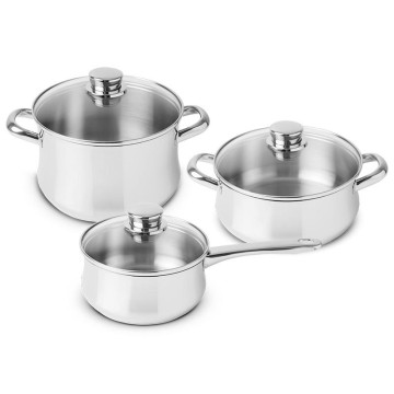 SILAMPOS - Conjunto 3 Peças Low Cost Classic Glass 637122V70520 SILAMPOS - 1