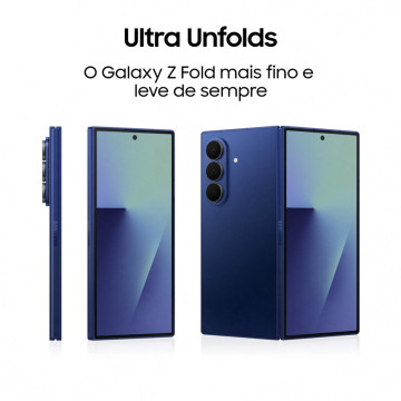 SAMSUNG - Galaxy Z Fold7 256GB Azul Escuro SM-F966BDBBEUB Samsung - 4