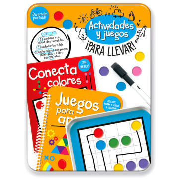 Kit de Atividades Portátil Connect Colors Espanhol  - 1
