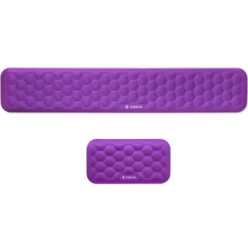 Pacote com 2 apoios de pulso Subblim Ergo AirPadding/ Roxo Subblim - 1