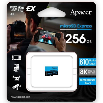 Cartão de memória Apacer 256 GB UHS-I/Classe 10/810 MBs Apacer - 1