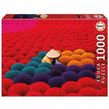 EDUCA- Puzzle 1000 Aldeia de Incenso,Vietname 20282  - 1