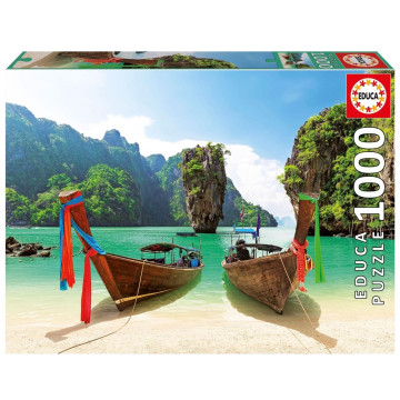 EDUCA - Puzzle 1000 Ilha James Bond Tailândia 20283  - 1