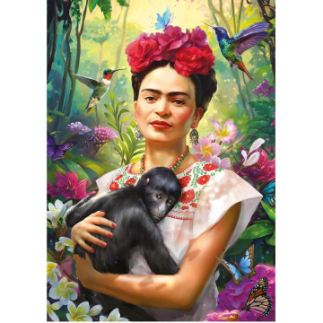 EDUCA - Puzzle 1000 O Jardim da Vida, Frida Kahlo 20176  - 2