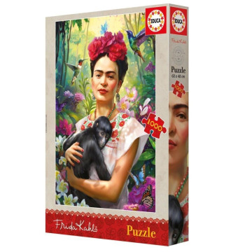 EDUCA - Puzzle 1000 O Jardim da Vida, Frida Kahlo 20176  - 3