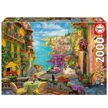 EDUCA - Puzzle 2000 Café Espanhol 20258  - 1
