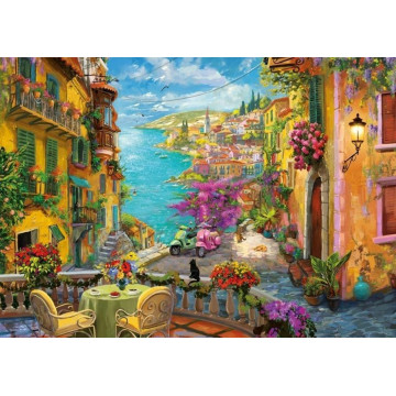 EDUCA - Puzzle 2000 Café Espanhol 20258  - 2