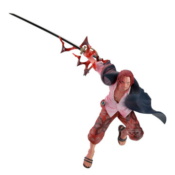 Figura Shanks Special ver. Coleção Battle Record One Piece 17cm BANPRESTO - 1