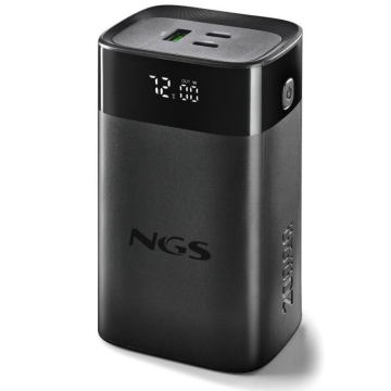 Powerbank 20000mAh NGS TWIX20/ 65W/ Compatível com laptops/ Preto NGS - 1