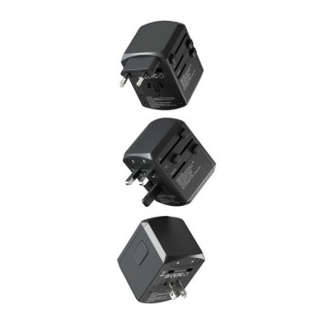 METRONIC - Carregador Viagem Univ. Xoopar 2USB-A+2USB-C 15W PRETOF810533 METRONIC - 2