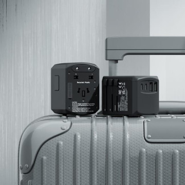 METRONIC - Carregador Viagem Univ. Xoopar 2USB-A+2USB-C 15W PRETOF810533 METRONIC - 3