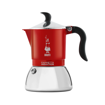 CAFÉ. ITALIANA BIALETTI FIAMMETTA INDUCTI VERMELHO 4T  - 1