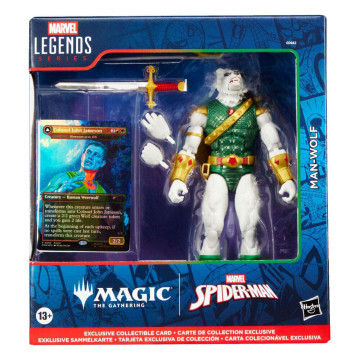 Figura Homem-Lobo Magic The Gathering Homem-Aranha Marvel 15cm HASBRO - 1