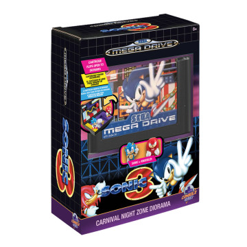 Diorama Mega Drive Sonic The Hedgehog 3 Console Heroes  - 1