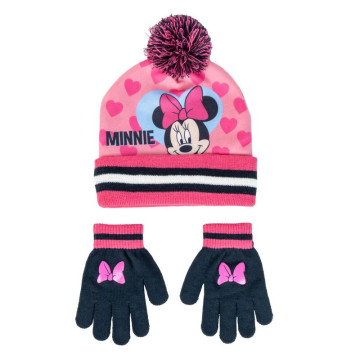 Conjunto de chapéu e luvas da Minnie Mouse da Disney  - 1