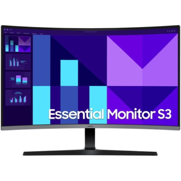 Monitor profissional curvo Samsung Essential S3 S39GD S32D396GAU 32'/ Full HD/ Multimídia/ Preto e Prata Samsung - 1