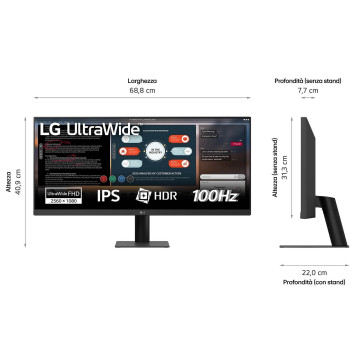 LG - Monitor UltraWide IPS WFHD 29U511A-B.AEU LG - 3