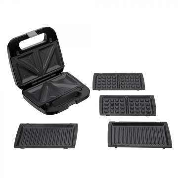 Sanduíche. JATA JESW2010 750W 3 em 1 Grelha para Waffles JATA - 1
