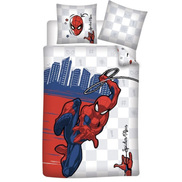 Capa de edredom Spiderman Marvel, cama de 90 cm, algodão MARVEL - 1