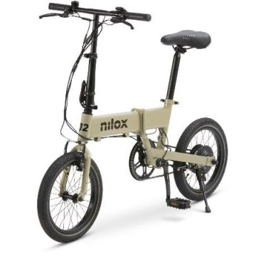 BICICLETA ELÉTRICA NILOX J2 16X2.1P SAND Nilox - 1