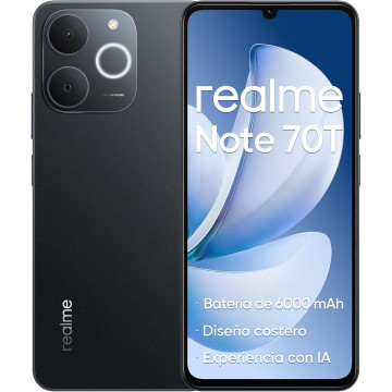 SMARTPHONE REALME NOTE 70T 4/256 6,74" PRETO REALME - 1
