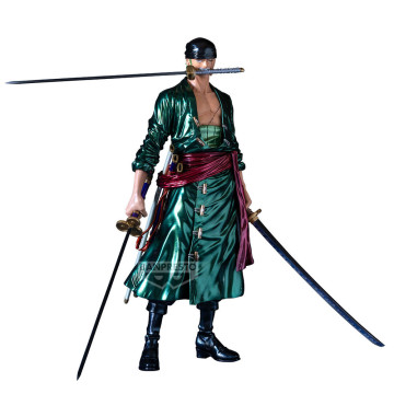 Figura Roronoa Zoro Premium The Metallic One Piece 30cm BANPRESTO - 1