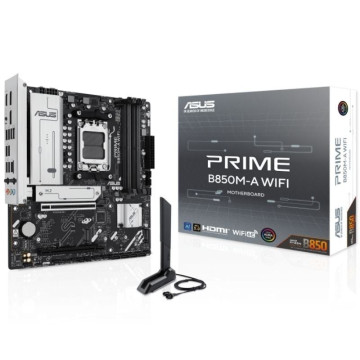Placa-mãe Asus PRIME B850M-A WIFI Socket AM5/ Micro ATX ASUS - 1