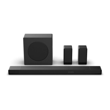 SOUND BAR HISENSE 600W.HDMI-BT-AX5140Q HISENSE  - LINHA CASTANHA - 1