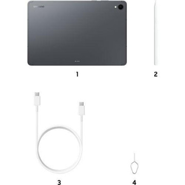 SAMSUNG - Galaxy Tab S11 Wi-Fi 256GB Cinzento SM-X730NZAPEUB Samsung - 4