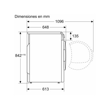 BOSCH - Máq. Secar Roupa Serie6 WQG243D0ES BOSCH - 4