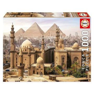 EDUCA - Puzzle 1000 O Cairo, Egito 19611  - 1
