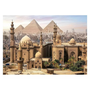 EDUCA - Puzzle 1000 O Cairo, Egito 19611  - 2